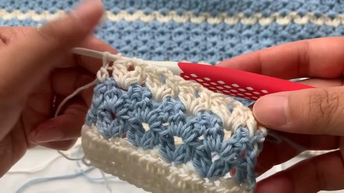 Crochet V-Neck Tee