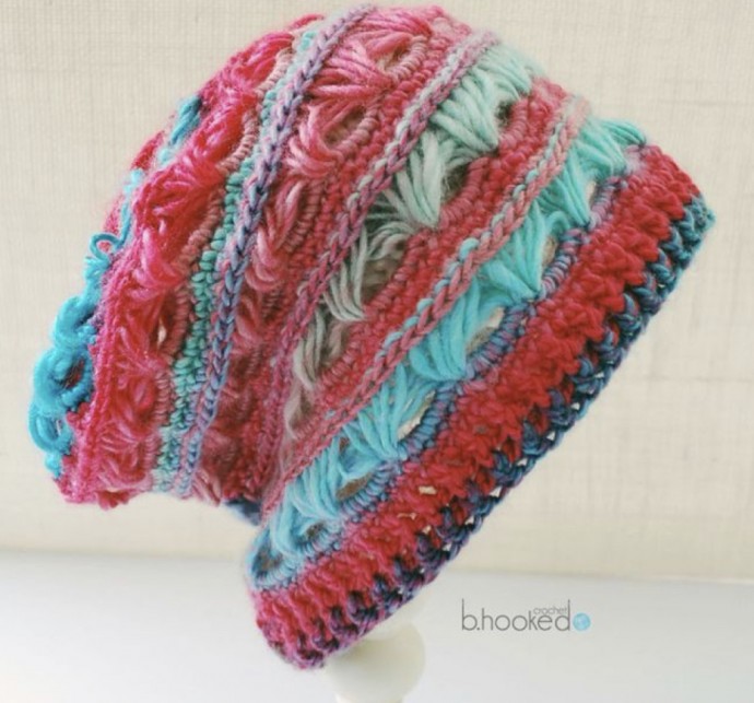 Enhance Your Winter Wardrobe with a Stylish Crochet Broomstick Lace Slouchy Hat Enhance Your Winter Wardrobe with a Stylish Crochet Broomstick Lace Slouchy Hat
