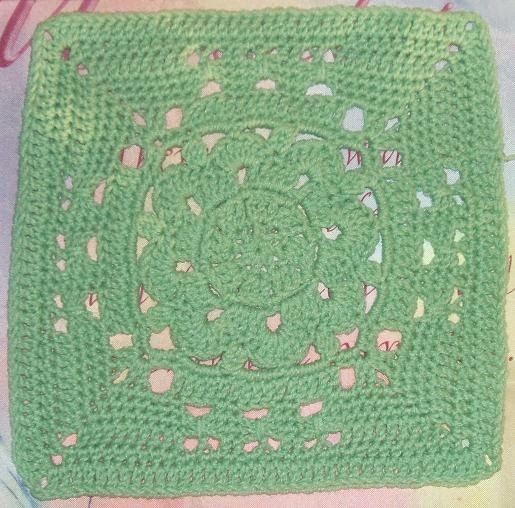 Crochet Flower Garden Square