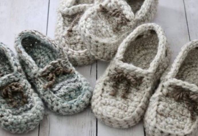 Crochet Fireside Slippers
