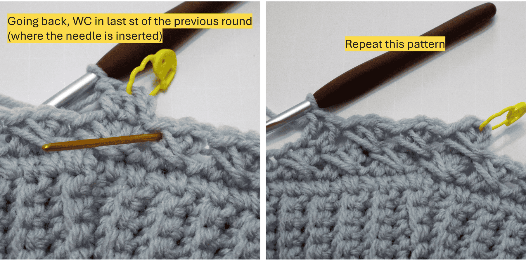 Crochet Silver Thaw Beanie