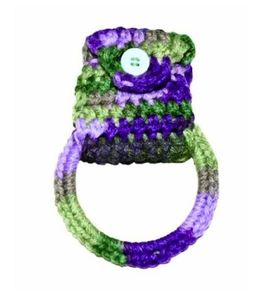 Create a Cozy Crochet Simple Towel Holder for Your Kitchen Decor Create a Cozy Crochet Simple Towel Holder for Your Kitchen Decor