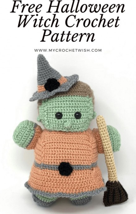 Large Witch Crochet Pattern