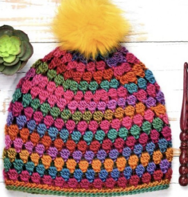 Crochet Spring Hat (Free Pattern)