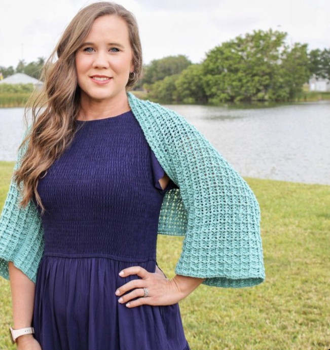 Elegant Crochet Shrug Pattern for Stylish Sunday Brunch Outfits Elegant Crochet Shrug Pattern for Stylish Sunday Brunch Outfits