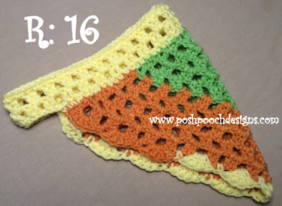 Crochet Garden Headscarf