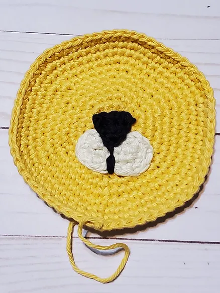 Crochet Little Lion Baby Rattle