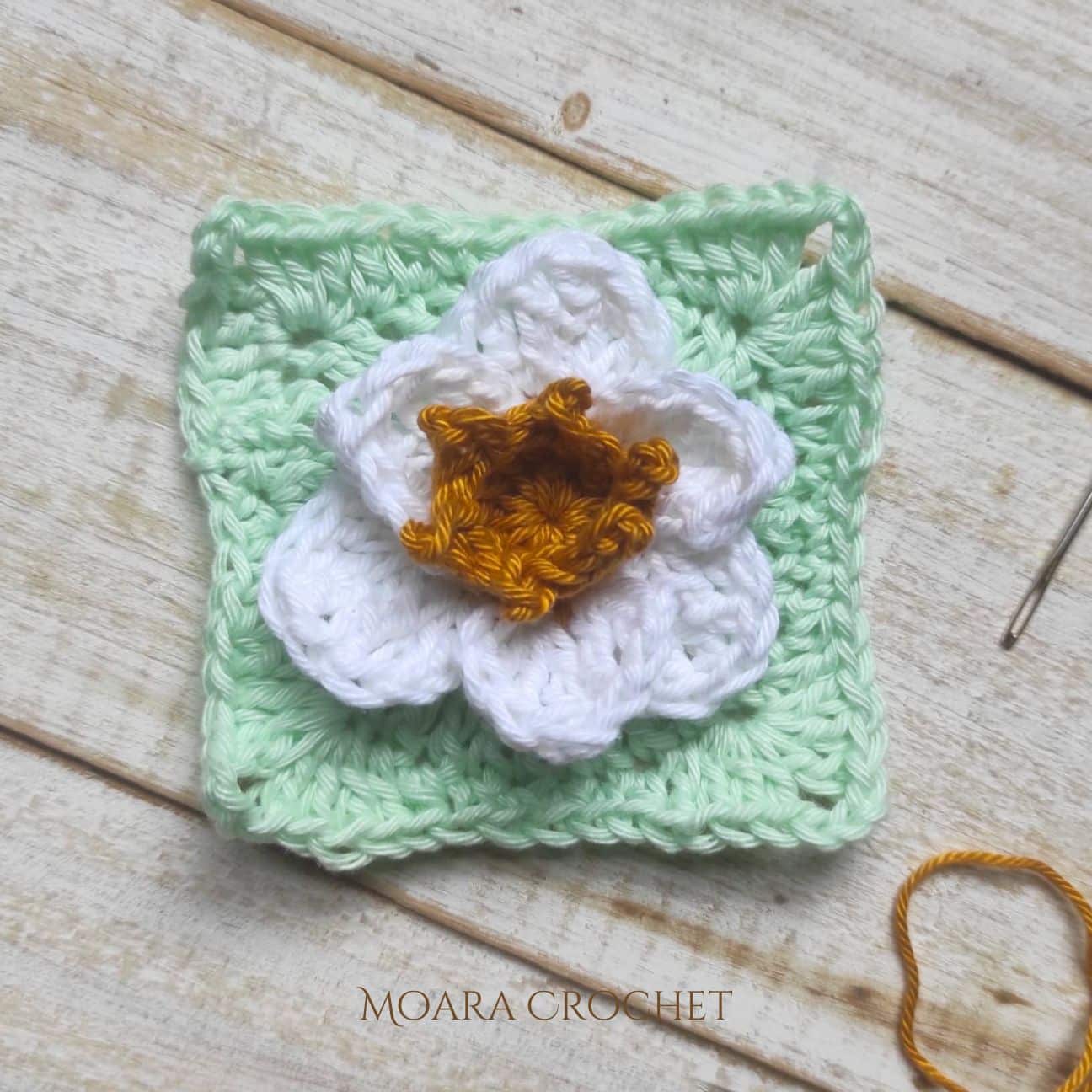 Create Beautiful Crochet Daffodil Granny Squares: A Step-by-Step Guide