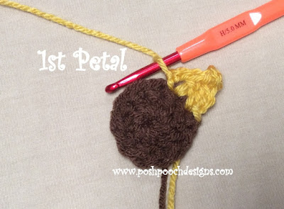 Create Stunning Crochet Sunflower Appliques to Brighten Your Projects
