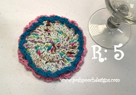 Create Charming Crochet Ruffle Coasters for Your Home Decor