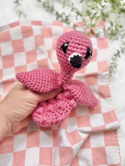 Crochet Adorable Flamingo