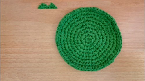 Crochet Cat Coaster