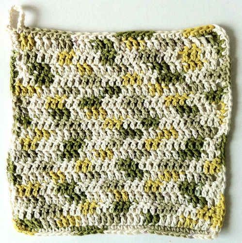 Create a Beautiful Crochet Dishcloth Using the Double Crochet Technique