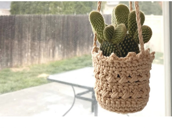 Make a Hanging Plant Cozy
