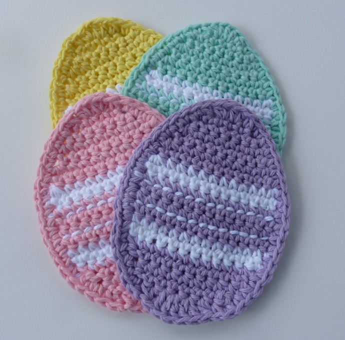 Create Your Own Beautiful Easter Egg Coaster with This Step-by-Step Crochet Guide Create Your Own Beautiful Easter Egg Coaster with This Step-by-Step Crochet Guide