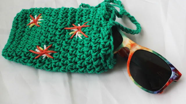 Create Your Own Crochet Drawstring Sunglass Case: Stylish Protection for Your Shades