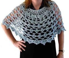 Crochet Graceful Shells Poncho