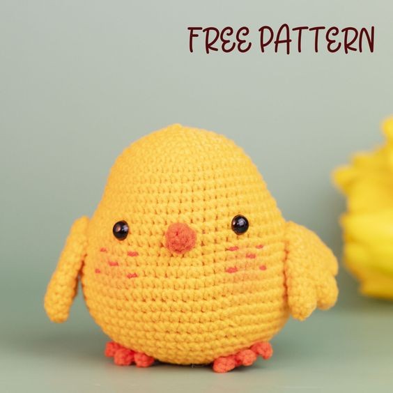 Crochet Chicken Easter Amigurumi