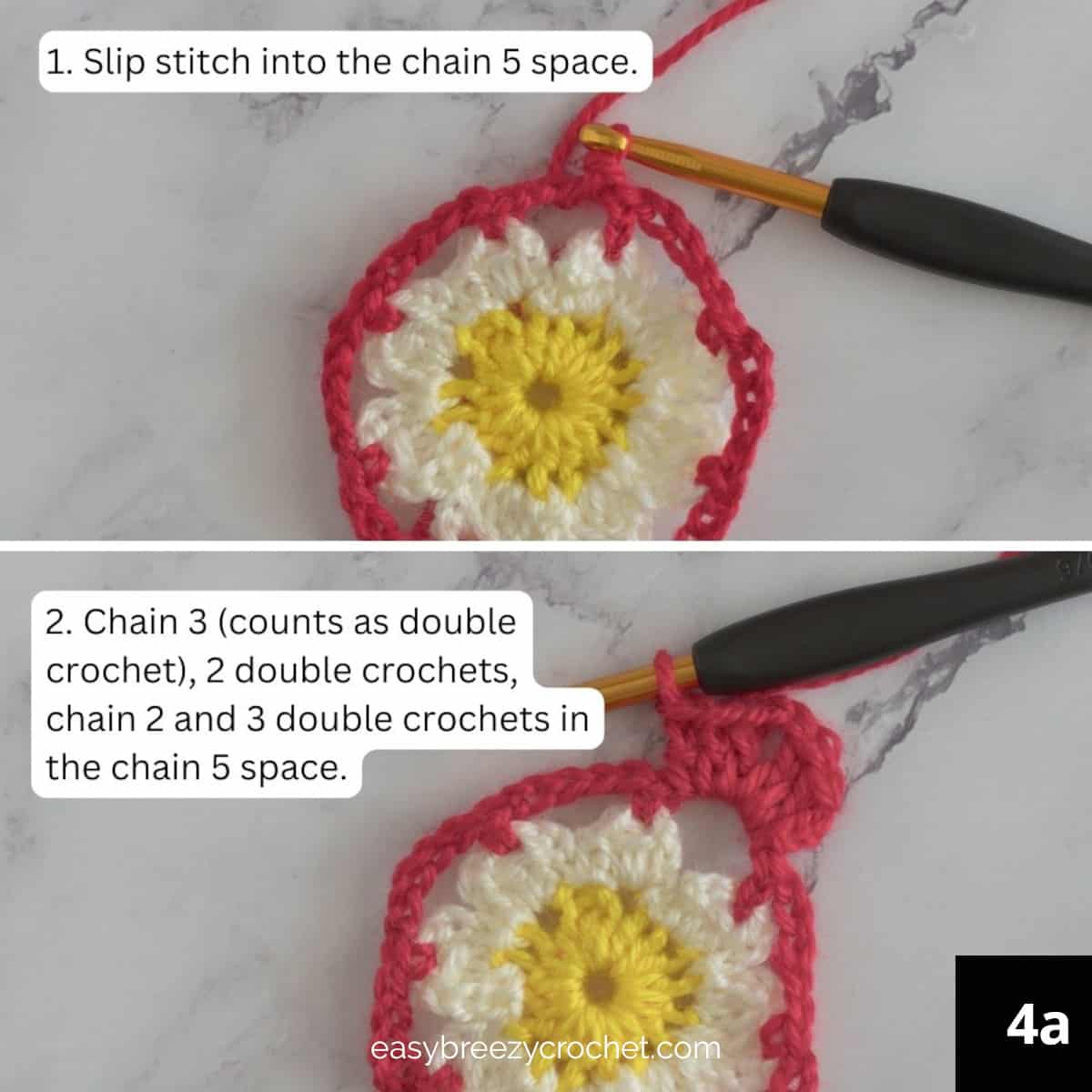 Create Your Own Beautiful Crochet Daisy Granny Square with This Easy Pattern
