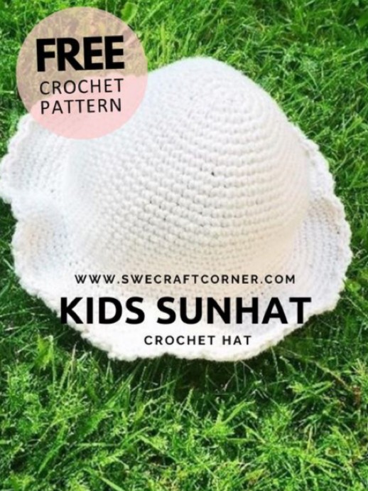 Crochet Kids Sunhat