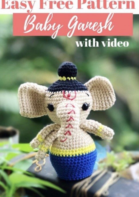 Ganesha Free Crochet Pattern