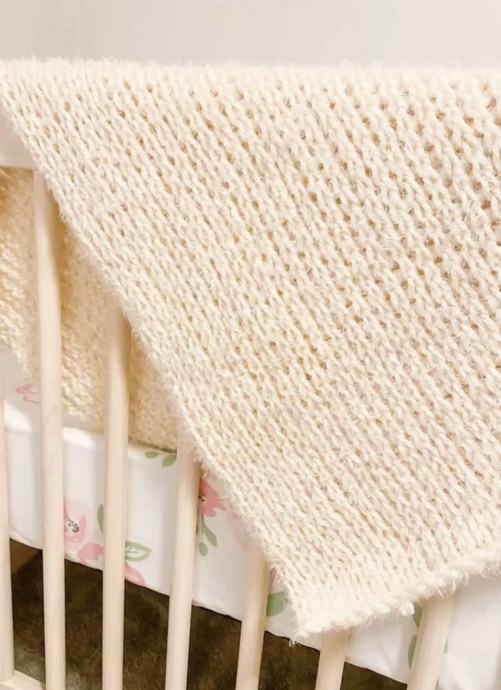 River Baby Blanket Crochet Pattern