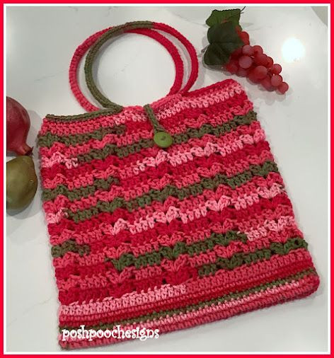 Create Your Own Crochet Guava Tote Bag: A Colorful and Practical Crochet Project Create Your Own Crochet Guava Tote Bag: A Colorful and Practical Crochet Project