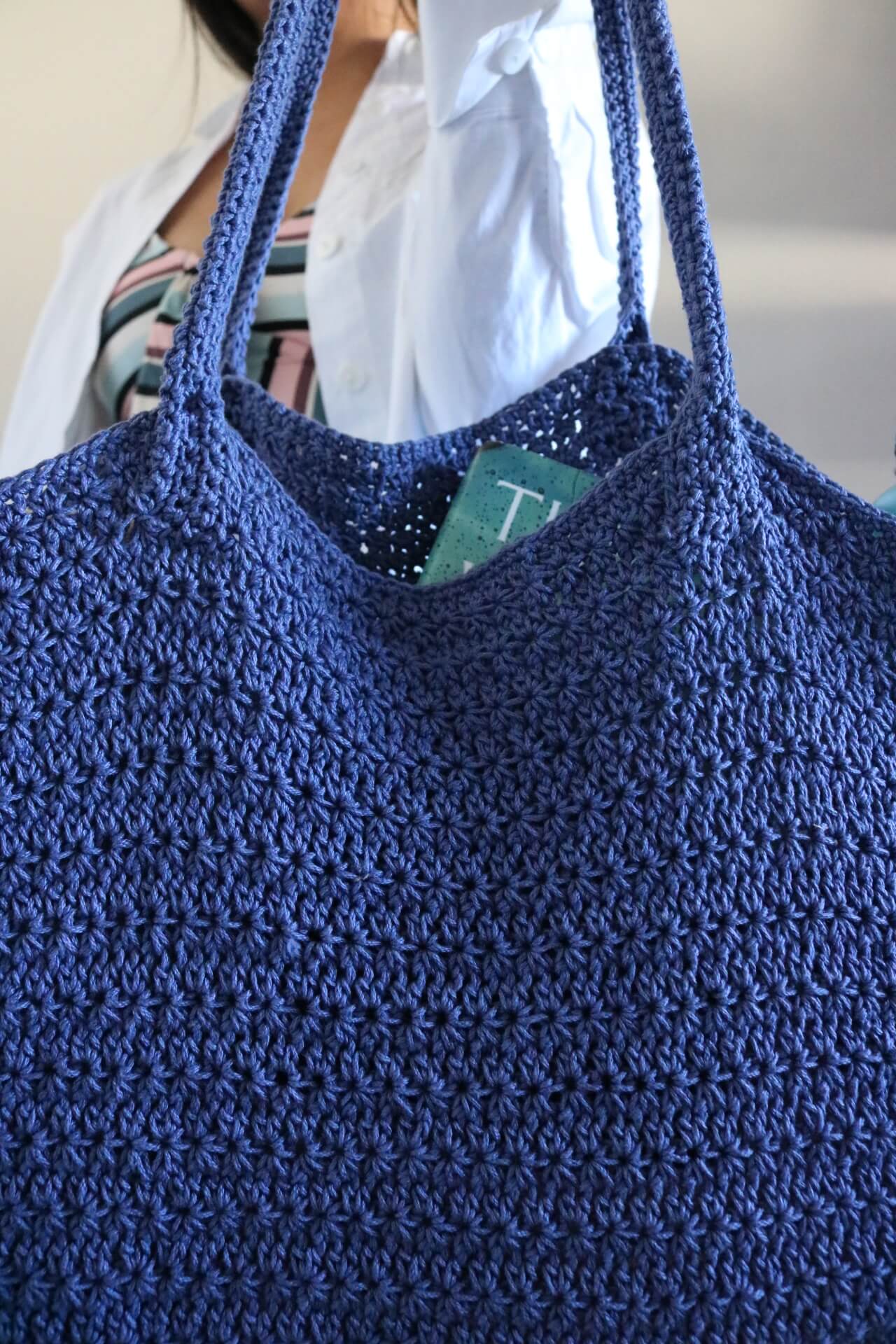 Crochet Large Tote Bag