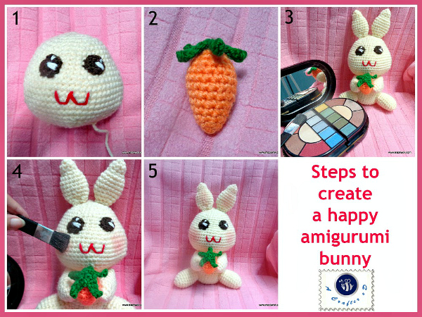 Create Your Own Crochet Happy Bunny Amigurumi - A Fun and Rewarding Project
