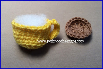 Create Your Own Adorable Crochet Coffee Cup Pin Cushion - Easy DIY Guide