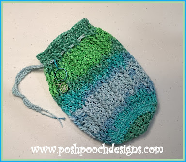Create Your Own Charming Crochet Drawstring Trinket Bag: A Step-by-Step Guide