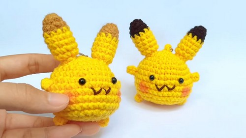 How to Make a Crochet Pikachu Keychain: A Step-by-Step Guide for Pok&eacute;mon Fans