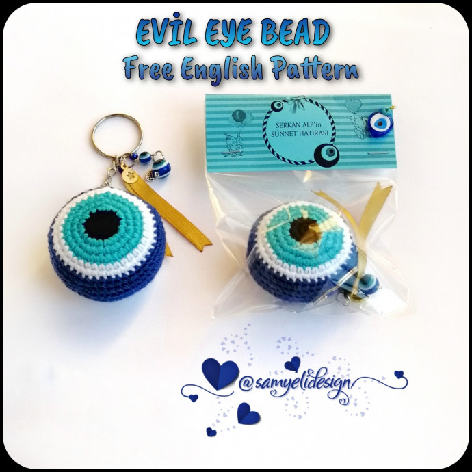 Crafting a Crochet Evil Eye Bead: A Guide to Materials, Abbreviations, and Instructions for Positive Energy Crafting a Crochet Evil Eye Bead: A Guide to Materials, Abbreviations, and Instructions for Positive Energy