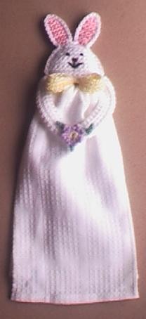 Create a Charming Crochet Bunny Towel Ring for Your Bathroom Decor Create a Charming Crochet Bunny Towel Ring for Your Bathroom Decor