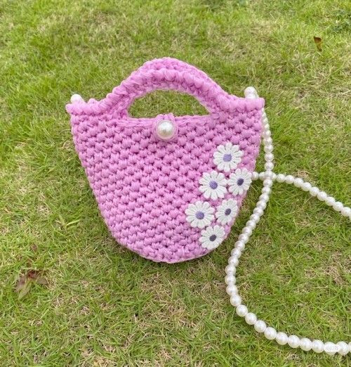 Crochet Handmade Bucket Bag - Craft Your Own Stylish Accessory with These Simple Steps