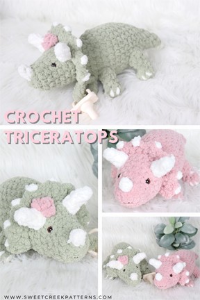 Create Your Own Crochet Dinosaur Triceratops – A Fun and Whimsical DIY Project Create Your Own Crochet Dinosaur Triceratops – A Fun and Whimsical DIY Project
