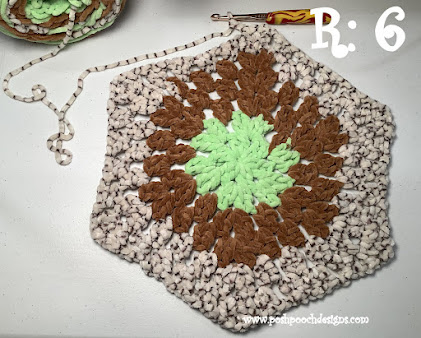 Crochet Fuzzy Kiwi Blanket