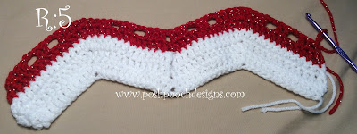 Crochet Open Chevron Table Runner