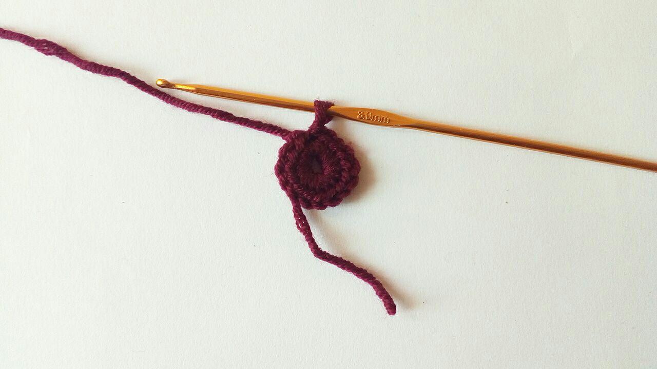 Crochet 3 Layer Flower