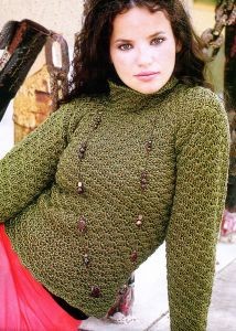 Crochet Verdant Enchantment Sweater