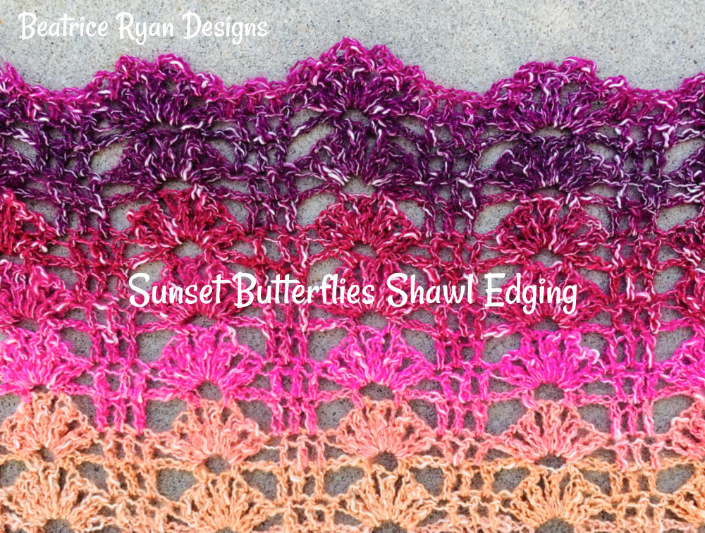 Create Your Own Stunning Sunset Butterflies Shawl: A Complete Crochet Guide with Materials and Instructions