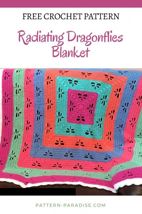 Pretty Dragonflies Blanket