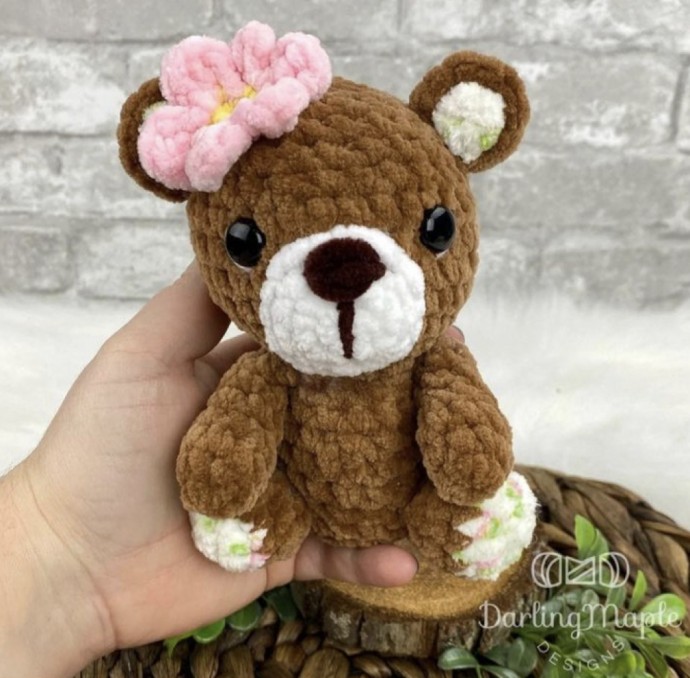 Lil’ Bitty Bear Crochet Pattern
