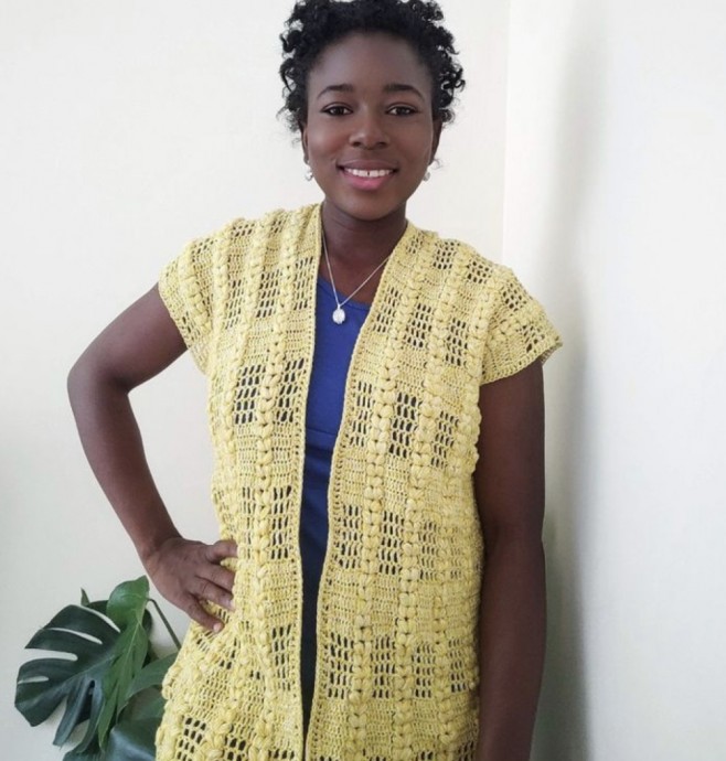 Free Sleeveless Lacy Crochet Cardigan Pattern for Stylish Layering Free Sleeveless Lacy Crochet Cardigan Pattern for Stylish Layering