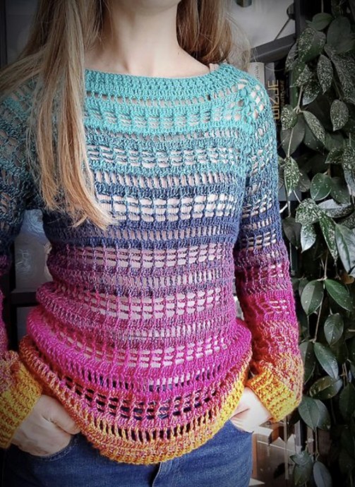 Crochet Adorable Sweater (Free Pattern)