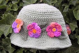 Crochet May Flowers Hat