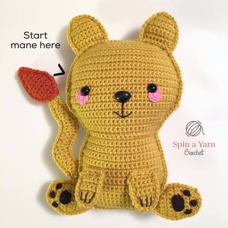 Create Your Own Adorable Crochet Ragdoll Lion: A Step-by-Step Guide to Crafting a Cuddly Companion