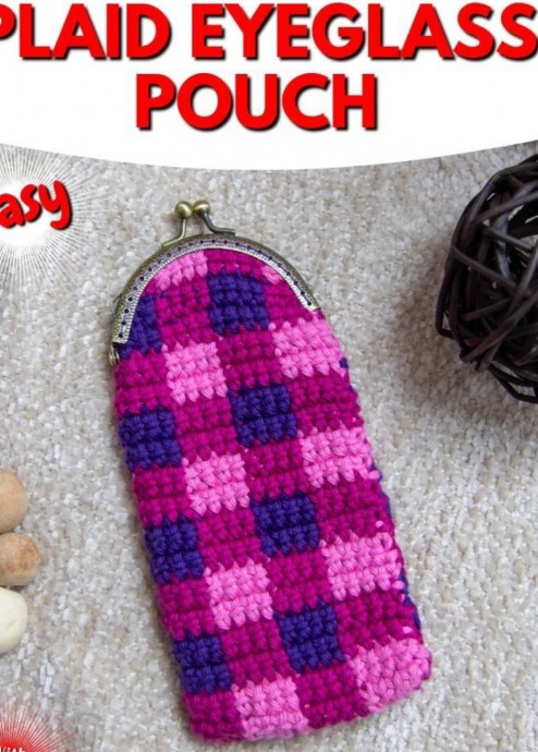 Crochet Eyeglass Case