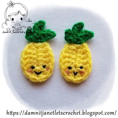Create Beautiful Crochet Pineapple Appliques: A Complete Guide with Materials and Tips