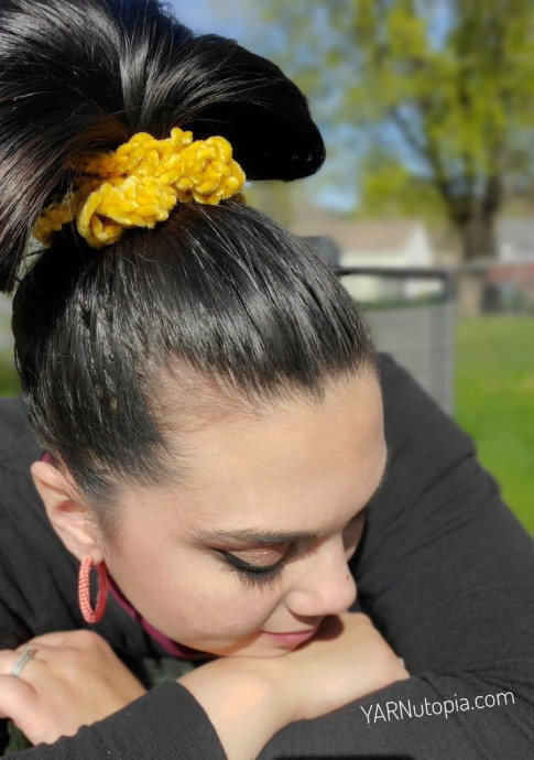 Crochet Hair Scrunchies: A Whimsical and Stylish Accessory for Your Hair